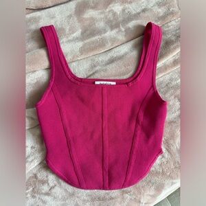Aritzia Sculpt Knit Bustier Top